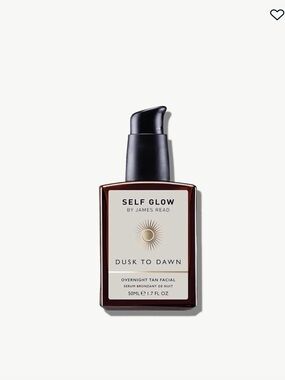 James Read Self Glow Dusk to Dawn Overnight Tan Facial 1.7 oz New